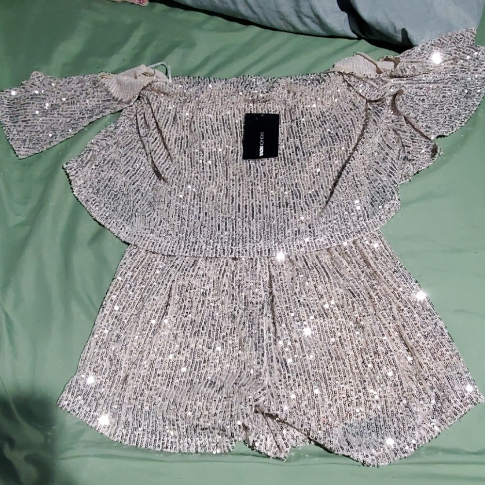 Off The Shoulder Romper